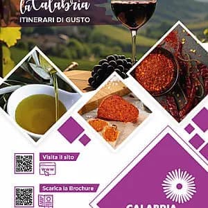 Calabria Straordinaria flyer - La Calabria, itinerari di gusto